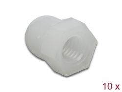 DeLOCK - Protective cap - přírodní (balení 10)