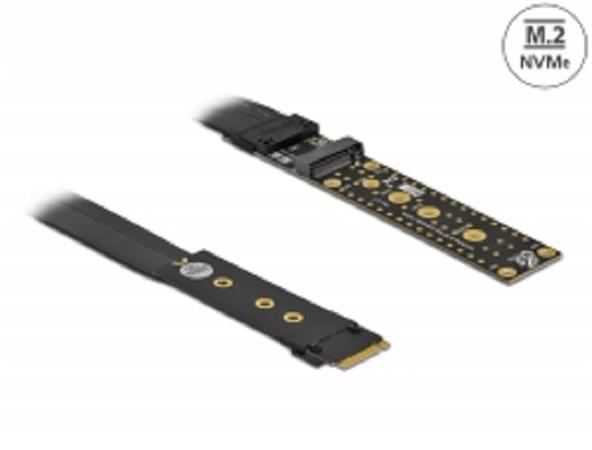 Delock Riser Card M.2 klíč M, prodlužovací, NVMe, s kabelem délky 20 cm 64136