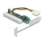 Delock Riser Card PCI Express x1 na 1 x PCI 32 Bit 5 V, slot 2 x PCI Asmedia 90062