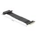 Delock Riser karta PCI Express 3.0, ze zástrčky x4 na slot x8, s kabelem, délka 30 cm 81497