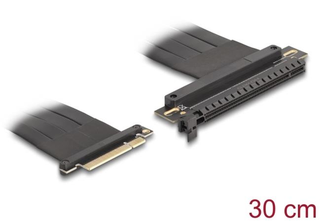 Delock Riser karta PCI Express 3.0, ze zástrčky x8 na slot x16, s kabelem, délka 30 cm 81499