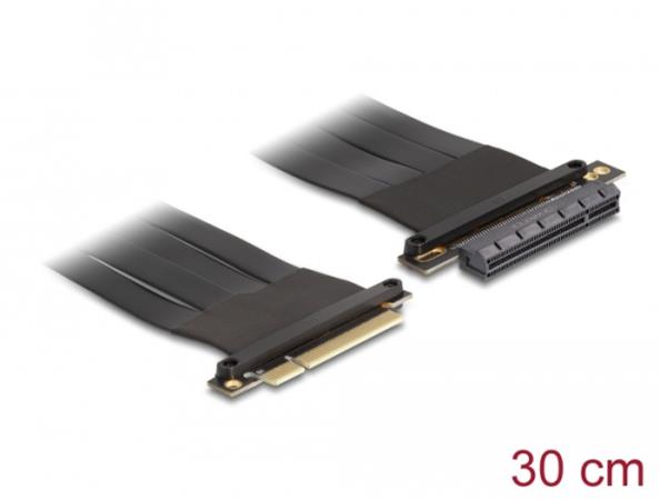 Delock Riser karta PCI Express, ze zástrčky x8 na slot x8, s kabelem, délka 30 cm 88029