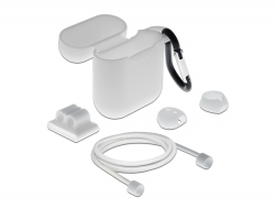 Delock Sada príslušenství k Apple AirPod, bílá 18351