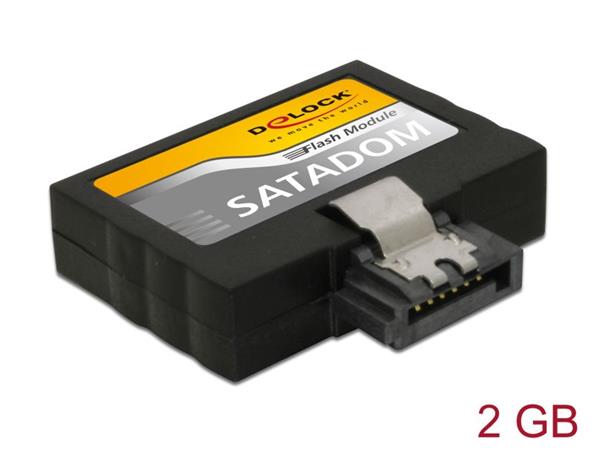 Delock SATA DOM 3 Gb/s Flash Modul 2 GB Vertical / Low Profile 54368