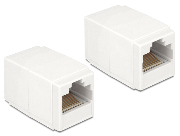 DeLOCK - Sí?ový propojovací kabel - RJ-45 (F) do RJ-45 (F) - UTP - CAT 6