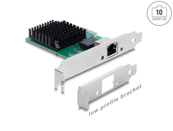Delock Síťová karta PCI Express x1, 10 Gigabit LAN, 1 x RJ45, RTL8127 81270