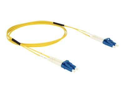 DeLOCK - Síťový kabel - jednoduchý režim LC (M) do jednoduchý režim LC (M) - 1 m - optické vlákno - 84599