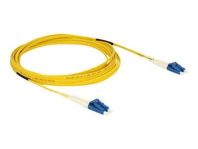 DeLOCK - Síťový kabel - jednoduchý režim LC (M) do jednoduchý režim LC (M) - 5 m - optické vlákno - 84608