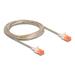 Delock Síťový kabel RJ45, Cat.6A, U/UTP, tenký, 3 m, transparentní 80355