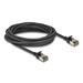 Delock Síťový kabel RJ45 Cat.8.1, F/FTP Slim Pro, 5 m, černý 80342