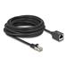 Delock - Síťový prodlu?ovací kabel - RJ-45 (M) do RJ-45 (F) - 7.5 m - 6 mm - S/FTP - CAT 6a - prove 90320