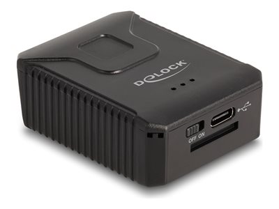 Delock - Skener čárového kódu - přenosný - 100 sken / s - dekódovaný - USB, RF(2.4 GHz), Bluetooth 90605