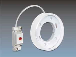 DeLock sokel pre povrchovú montáž GX53 kruhový, typ F biely 46019