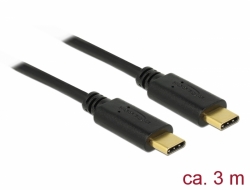Delock USB 2.0 kabel Type-C na Type-C 3 m 3 A 83867