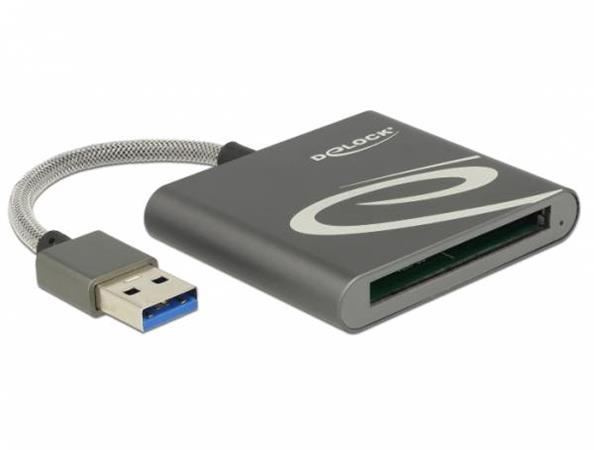 Delock USB 3.0 čtečka karet pro paměťové karty CFast 2.0 91525
