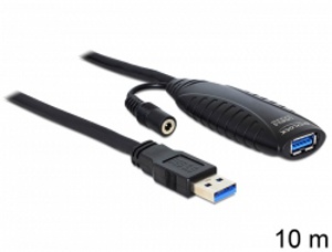 Delock USB 3.0 prodlužovací kabel, aktivní 10 m 83415