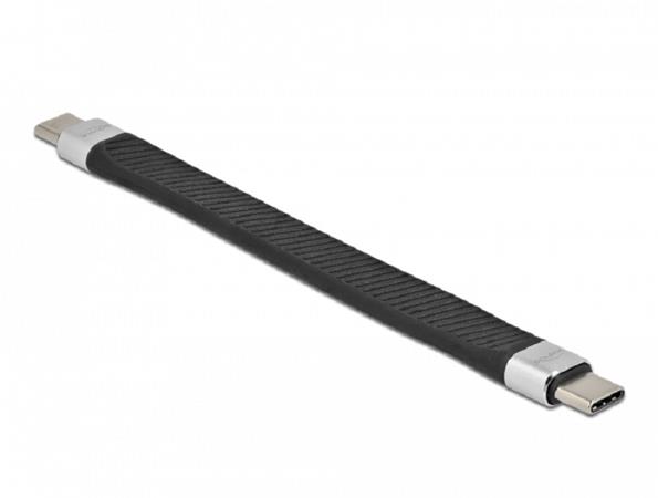 Delock USB 3.2 Gen 2, FPC plochý stuhový kabel, USB Type-C™ na USB Type-C™, 13 cm, PD 5 A E-Marker 86939