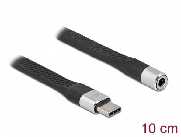 Delock USB 3.2 Gen 2, FPC plochý stuhový kabel, USB Type-C™ na USB Type-C™, 22 cm, PD 3 A E-Marker 86942