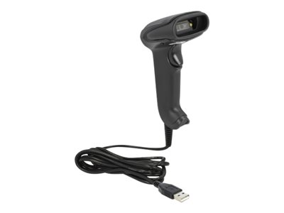 DELOCK, USB Barcode Scanner 1D and 2D with conne 90557