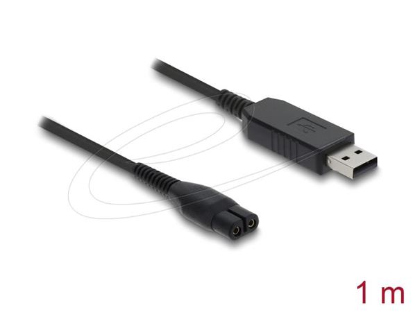 Delock USB nabíjecí kabel, 4,3 V, na elektrické holicí strojky kompatibilní s Philips OneBlade 360 Face + Body – 1 90979