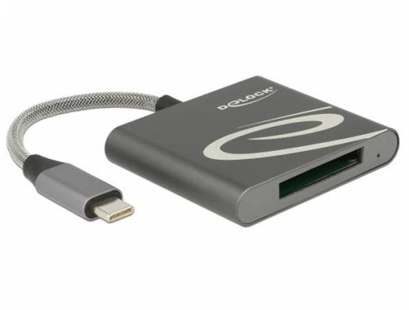 Delock USB Type-C™ čtečka karet pro paměťové karty XQD 2.0 91746
