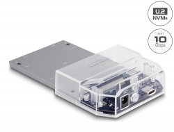 Delock USB Type-C™ Dokovací stanice pro 1 x U.2 SSD 63368