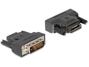 DeLOCK - Video adaptér - HDMI / DVI - HDMI (F) do DVI-D (M) 65024
