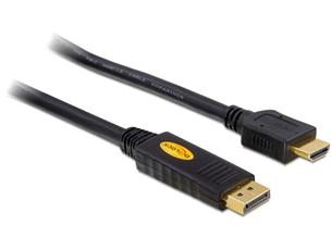 DeLOCK - Video kabel - DisplayPort / HDMI - DisplayPort (M) do HDMI (M) - 3 m 82435