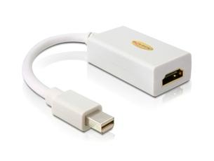 DeLOCK - Video kabel - DisplayPort / HDMI - Mini DisplayPort (M) do HDMI (F) - 18 cm 65128