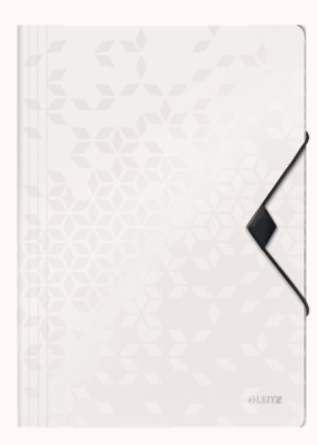 Desky na dokumenty Leitz WOW, PP, bílá 45990001