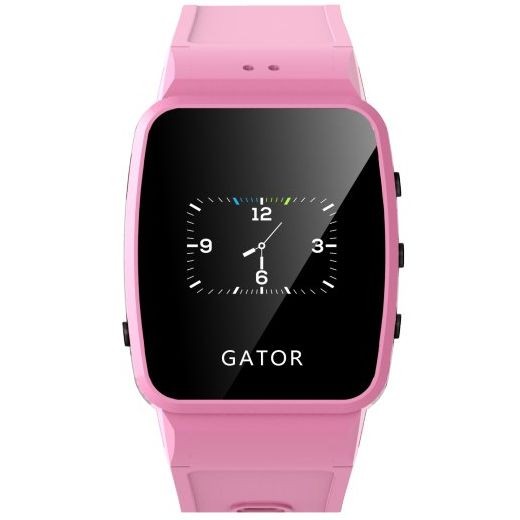 Detské hodinky s GPS GATOR II - ružové