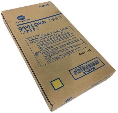 developer MINOLTA DV614Y Bizhub PRESS C1060 yellow A3VX700