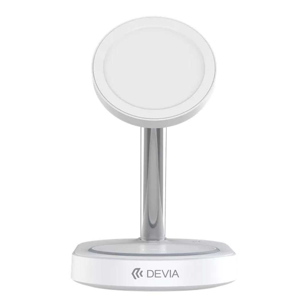 Devia Extreme Speed Series 3 in 1 Magnetic Bracket Wireless Charger - White 6942297111844
