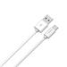 Devia kábel USB-A to USB-C Smart Series Cable 1m - White 6952897993405