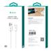 Devia kábel USB-A to USB-C Smart Series Cable 1m - White 6952897993405