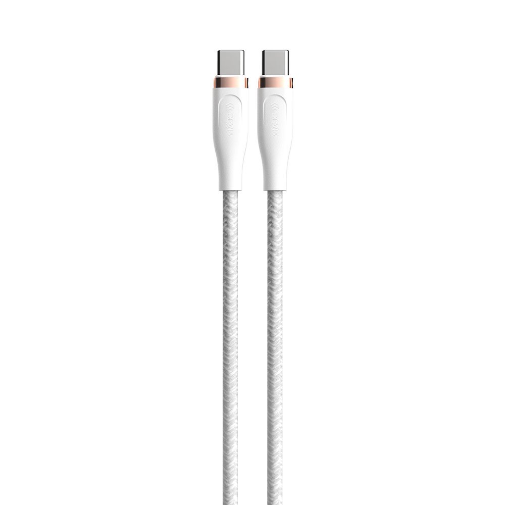Devia kábel USB-C to USB-C Star Series Cable 1.5m - White 6938595387647