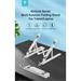 Devia Kintone Series Multi-function Folding Stand For Tablet/Laptop - White 6938595364044
