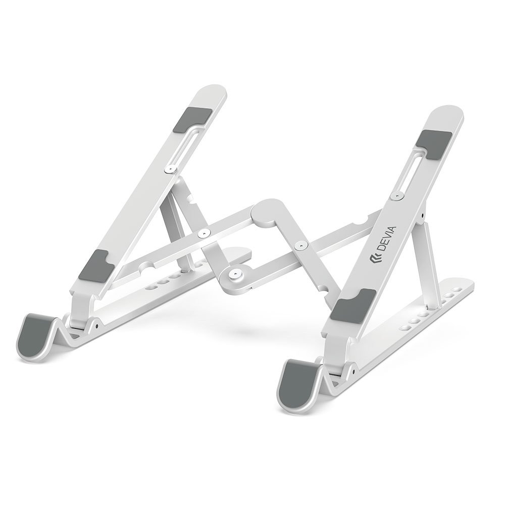 Devia Kintone Series Multi-function Folding Stand For Tablet/Laptop - White 6938595364044