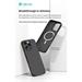 Devia kryt Kevlar Ultra-Thin Magnetic Shockproof Case pre iPhone 16 - Black 6942297117020