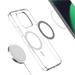 Devia kryt Pure Clear Magnetic Shockproof Case pre iPhone 14 Plus - Clear 6938595372575