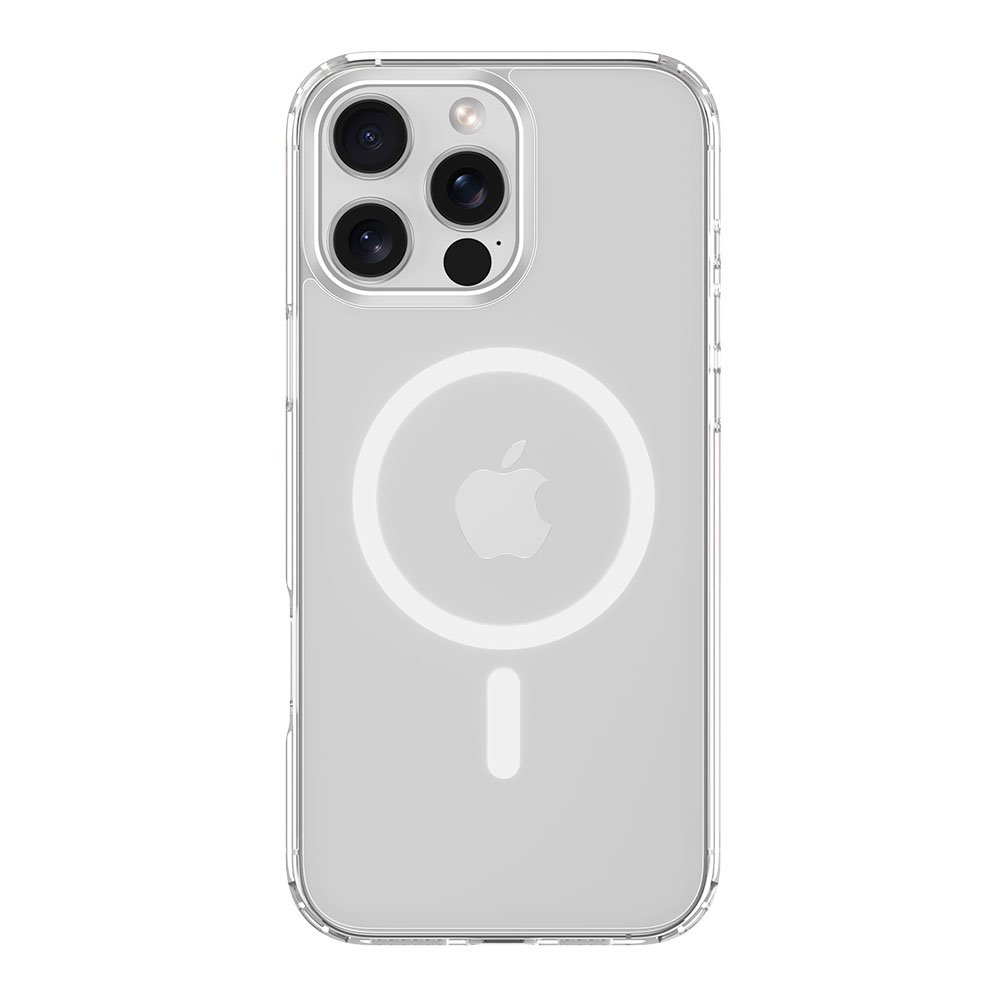 Devia kryt Pure Clear Magnetic Shockproof Case pre iPhone 16 Plus - Clear 6942297115927
