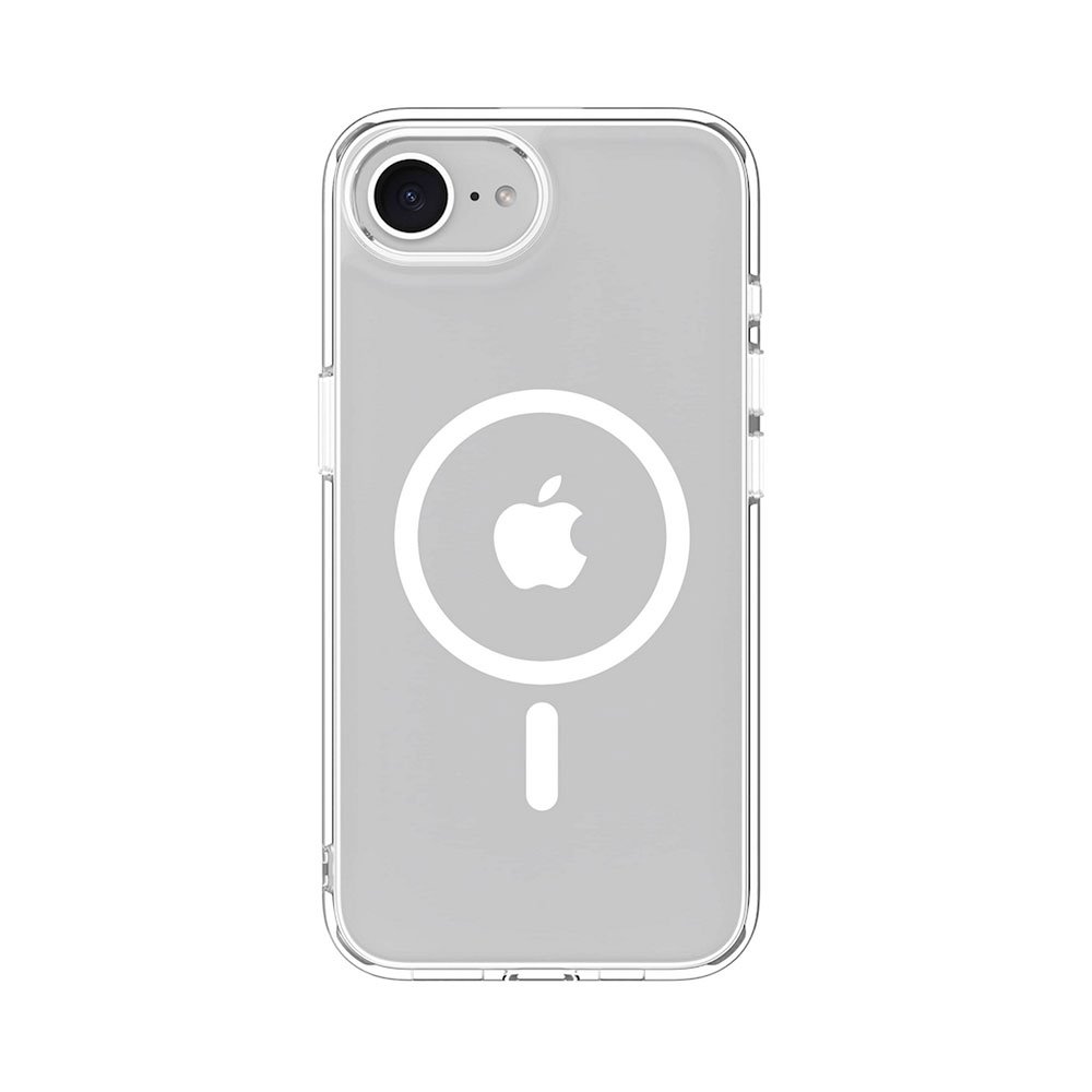 Devia kryt Pure Clear Magnetic Shockproof Case pre iPhone 16e - Clear 6942297123236