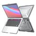 Devia kryt Super Scratch-Proof Hard Jacket pre Macbook Air 13" 2020 - Gray 6938595366581