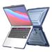 Devia kryt Super Scratch-Proof Hard Jacket pre Macbook Air 13" 2020 - Sapphire Blue 6938595366598