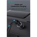 Devia nabíjačka do auta Xtreme Speed Series 48W - Deep Sky Gray 6942297112766