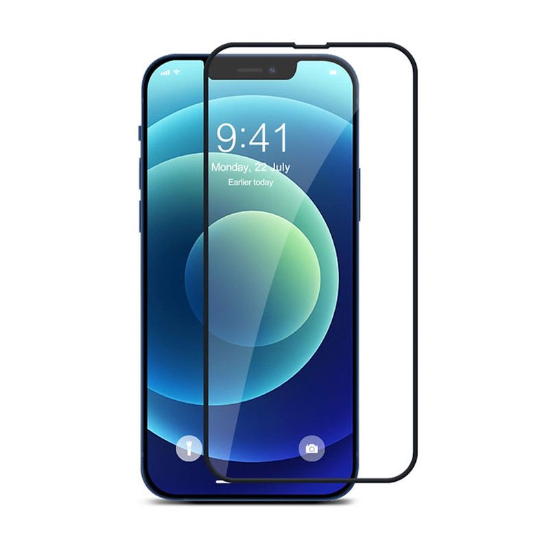 Devia ochranné sklo Star Series Full Screen pre iPhone 13/13 Pro - Black Frame 6938595352317