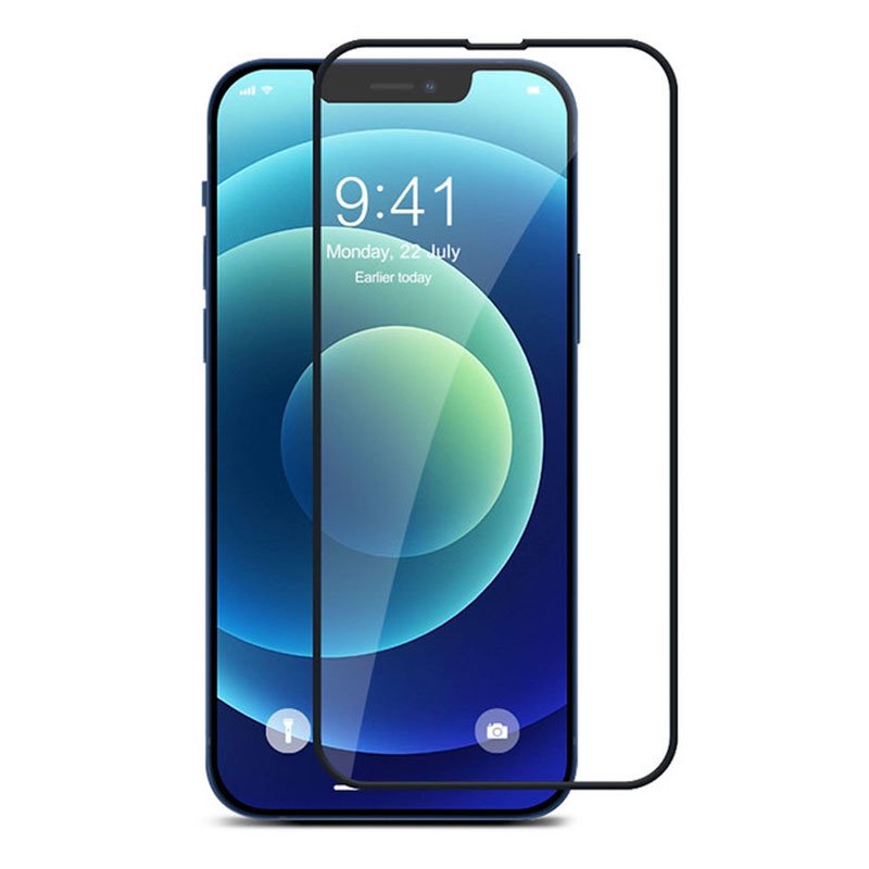 Devia ochranné sklo Star Series Full Screen pre iPhone 13 Pro Max - Black Frame 6938595352324