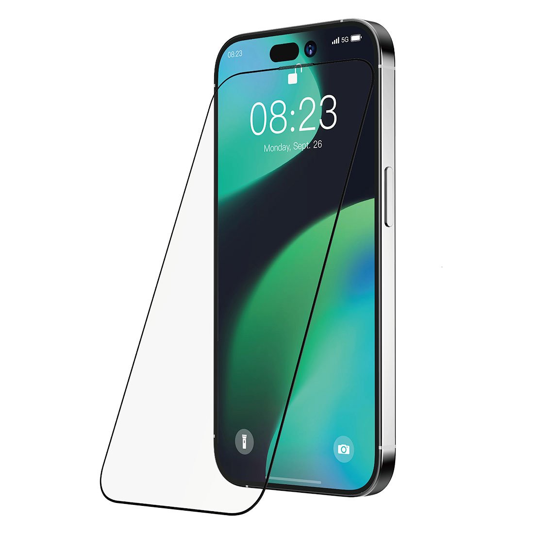 Devia ochranné sklo Van Series Anti-Static pre iPhone 15 Pro Max - Black Frame 6938595388927