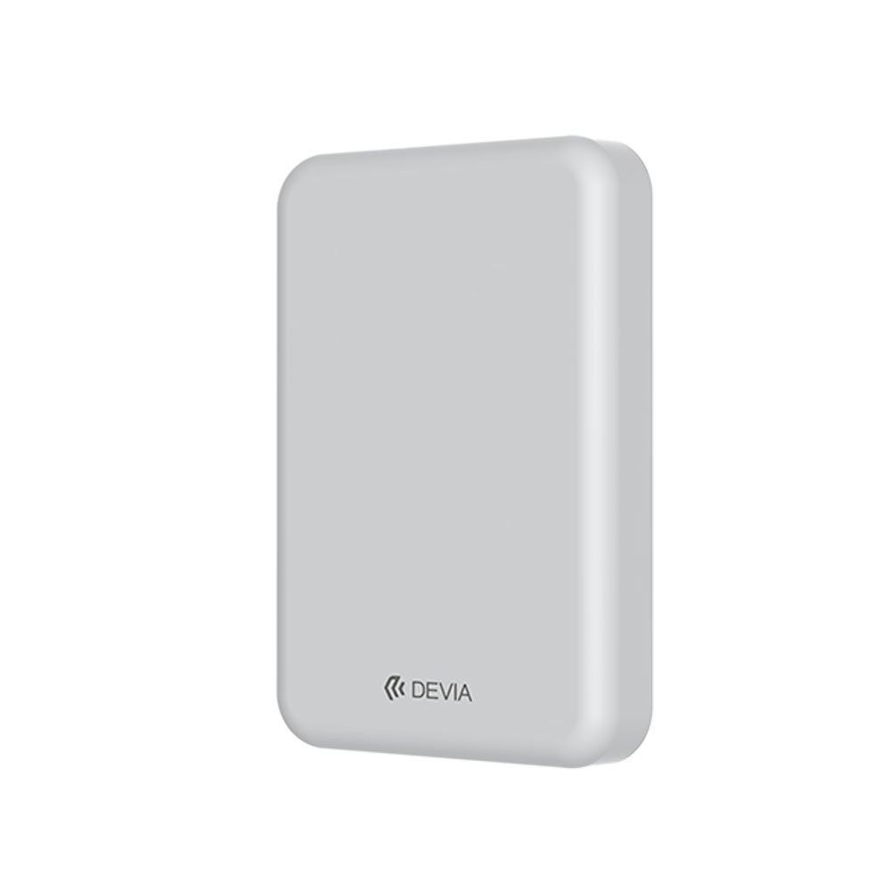 Devia powerbank Smart Series Magnetic Wireless 5000 mAh PD 20W - White 6938595362606