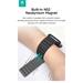 Devia remienok Nature Silicone Magnetic Watch Band 40/41/42mm - Black 6942297104396